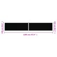thumbnail image 4 of vidaXL Auvent Latéral Rétractable Noir 220x1200 cm, 4 of 5