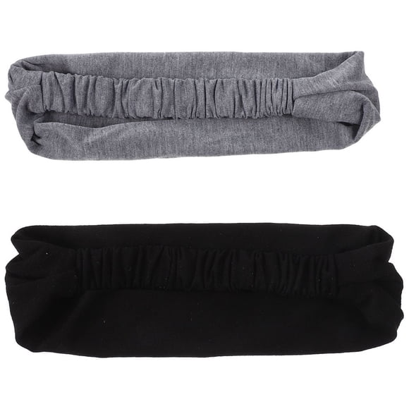 Bamboohart Head Band Hair Bands Headbands for Men 2 Pcs Hairband Makeup Face Wash Korean Version Soft Accessories Cotton Man
