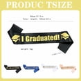 thumbnail image 3 of ZTTD 2025 Graduation Season Fashion Etiquette Shoulder Strap Ribbon Belt Graduation Decoration Graduation Customized Accessories Suitable for Male and Female Bachelor's Home Decor Event & Party, 3 of 9