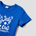 thumbnail image 4 of PatPat Independence Day Family Matching Short-Sleeve Cotton Top, 4 of 4