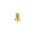thumbnail image 3 of Unique Bargains Brass Hex Bolts, 1/4-20x1/2' 1 Pack Fully Thread Grade 4.8 Machine Screws, 3 of 4