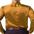 thumbnail image 3 of Chemise en Satin de Soie à Manches Longues pour Hommes, 3 of 5