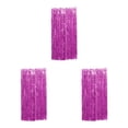 thumbnail image 3 of Ruiboury Vibrant Foil Curtain Exquisite Craft And Wide Application For Stunning Pink 3*1m 3Set, 3 of 6