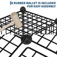 thumbnail image 2 of EDTara Modular Wire Cube Storage Organizer, 12-Cube Metal Grid Shelf Unit for Closet, Books, Office, or Entryway, 2 of 8