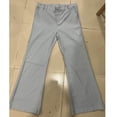 thumbnail image 3 of Mens Work Pants Men's Fashion Casual Flared Trousers Button Pocket Solid Color Pants Gray XXL, 3 of 3