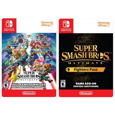 Switch Super Smash Bros. Ultimate + Fighter Pass Bundle [Download]