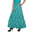 thumbnail image 4 of Moomaya Jupes Imprimées pour Femmes Jupe Évasée Style Portefeuille pour Filles Vêtements Décontractés, 4 of 6
