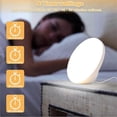 thumbnail image 2 of Light Therapy Lamp, UV-Free Sunlight Lamp with 3 Colors Temperature, 5 Adjustable Brightness Levels and Memory Function, 2 of 5