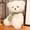 GN, variante sur EGNMCR Ours Blanc de 9 Pouces Foulard en Peluche Ours en Peluche Jouet en Peluche Petit Ours Blanc pour Enfants Poupée Qui Dort Garçon et Fille Cadeau de Fête d'Anniversaire Poupée en Peluche Cadeaux d'Anniversaire pour Enfants