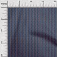 thumbnail image 1 of oneOone Cotton Poplin Fabric Dotted Chevron & Leaves Block Print Fabric BTY 56 Inch Wide, 1 of 4