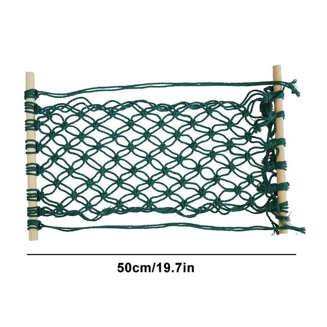 CEHVOM Home Kitchen Fruit Hanging Basket Wind Cotton Rope Hand-woven Vegetable And Fruit Net Pocket Clearance