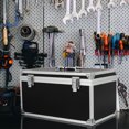 thumbnail image 2 of Aluminum Alloy Tool Box Multifunction Hard Storage Case Portable Parts Box, 2 of 9
