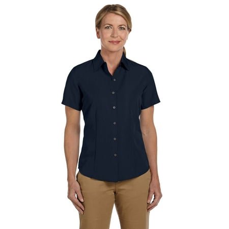 Harriton T-Shirt Texturé de Camp pour Femmes Barbados