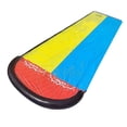 thumbnail image 4 of Water Slide Summer Kids Dual Racing Slide Outdoor PVC Sliding Toy for Water Park Lawn Backyard, 4 of 9