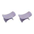 thumbnail image 3 of maskred Nail Arm Rest Pillow U Shape Slip Non Portable for Acrylic Nails Manicure Purple 5.24 Inchx2.56 Inch 2Set, 3 of 6