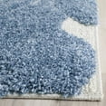 thumbnail image 3 of SAFAVIEH Florida Douglas Tapis Vignes Florales Shag, 3 of 6