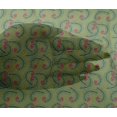 thumbnail image 4 of oneOone Viscose Chiffon Fabric Leaves & Swirl Block Fabric Prints By Yard 42 Inch Wide, 4 of 4