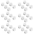 thumbnail image 1 of Luxshiny 120Pcs White Clothes Tags for Hanger Size Identification and Wardrobe Management, 1 of 6
