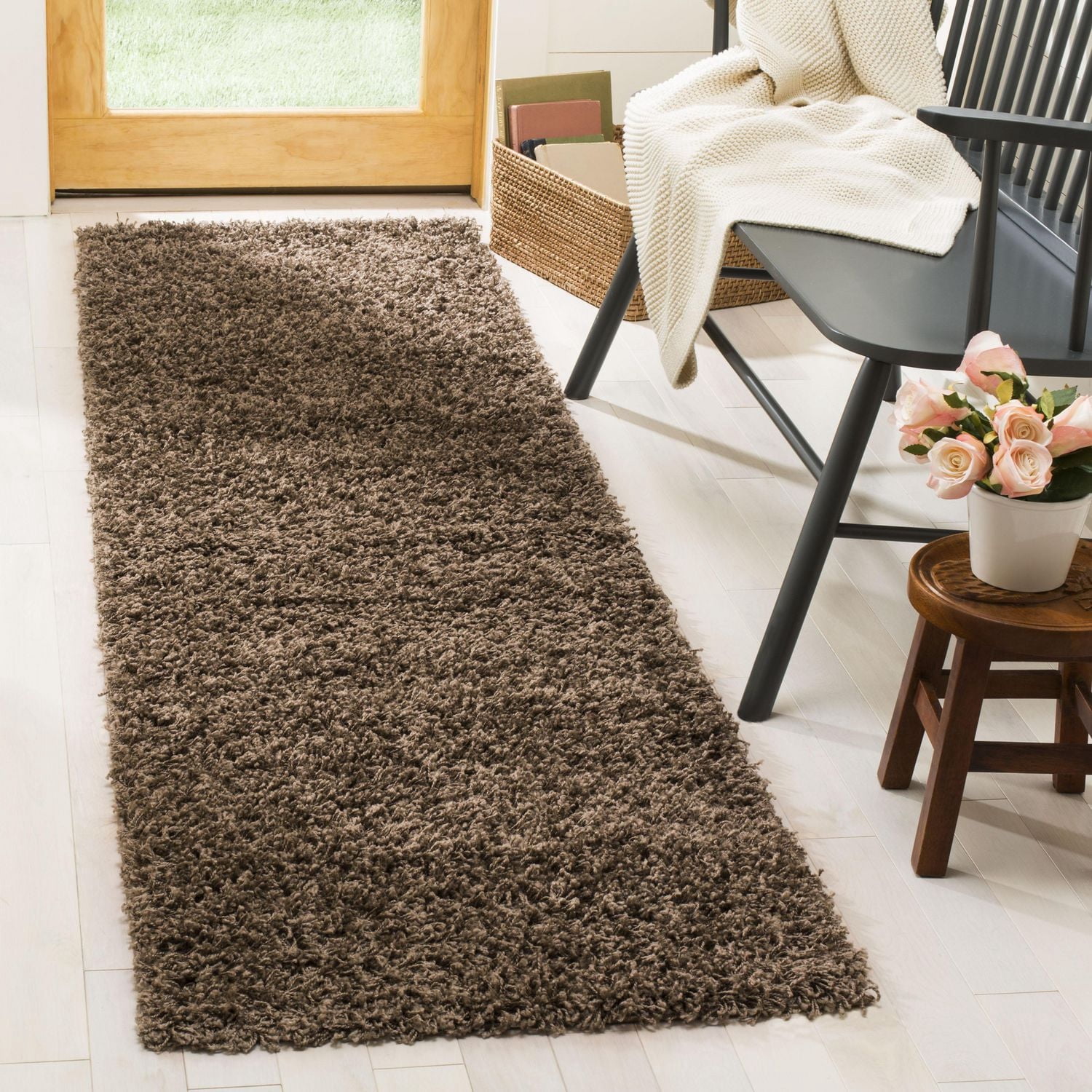 Safavieh Athens Solid Plush Shag Area Rug