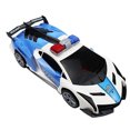 thumbnail image 1 of Aofa 360 Degree Automatic Rotation with Music Light Police Car Model Kids Toy Gift, 1 of 6