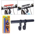 thumbnail image 3 of Xingzhi Rallonge de Guidon de Vélo Support de Guidon Rallonge Support en Alliage, Noir, 20 cm, Support Rallongé, 3 of 7