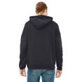 thumbnail image 2 of Bella Canvas Mens Sponge Fleece Pullover DTM Hoodie Sweatshirt 3729, M, 2 of 3