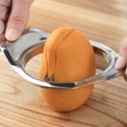 thumbnail image 1 of Oleegame 1PC Tomato Slicer And Lemon Slicer Chopper Fruit Kitchen Seed Remover Pitter Tool Core Stainless Kitchen，Dining & Bar Silver, 1 of 5