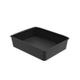 thumbnail image 1 of Storex Plastic Letter Tray, Letter Size Paper Sorter, Black, 1 of 6