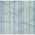 thumbnail image 3 of oneOone Organic Cotton Poplin Twill Fabric Multicolor Stripe Print Sewing Fabric BTY 42 Inch Wide, 3 of 3