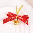 thumbnail image 4 of 20pcs Christmas Bows Mini Christmas Tree Bows Mini Bowknot Ornament Xmas Tree Hanging Pendant For Xmas Tree Hanging Decoration, 4 of 9