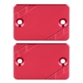 thumbnail image 3 of FLAMEEN 2pcs Front Rear Brake Fluid Reservoir Cap Cover Fit For CB300F CBR500R CB500F CB500X,Brake Reservoir Cap For ,Brake Fluid Reservoir Cap, 3 of 8