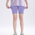 thumbnail image 2 of Leggings pour Filles, Shorts de Vélo pour Filles Enfants Shorts Cartwheel pour Filles Shorts de Cycliste pour Tout-Petits sous Robe Danse Shorts Multicolores, 2 of 3