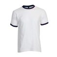 thumbnail image 1 of Tultex T-Shirt à Col Contrastant Unisexe en Jersey Fin, 1 of 7