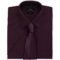 thumbnail image 2 of Premier Chemise de Travail Formelle en Popeline Unie à Manches Courtes pour Hommes, 2 of 3