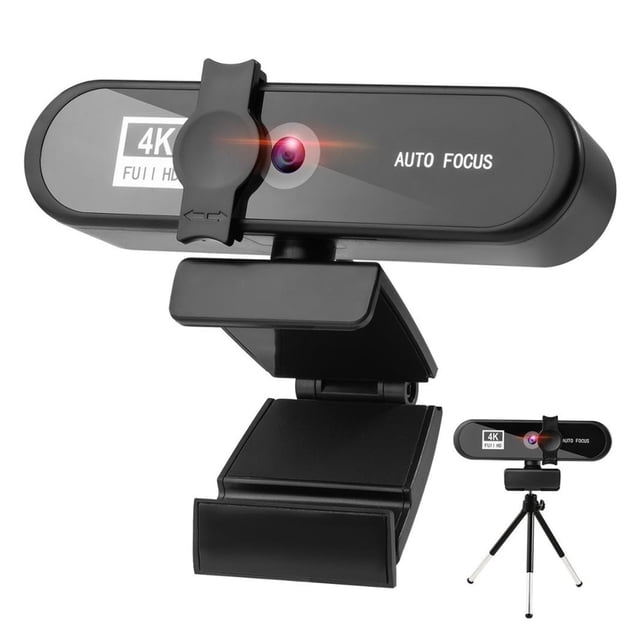Webcam 4K 2K 1080P Full HD Web Camera With Microphone USB Web Cam For PC Computer Video Mini Camera 4K ,Easy to Install
