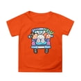 thumbnail image 1 of TZEWGL Tees For Child Cartoon Printed Round Neck Short Petal Sleeved Clothing For Infnants size 6-7T, 1 of 4