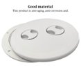 thumbnail image 1 of pitrice Marine 8 inch Deck Plate Hatch Cover Inspection Screw Round Yacht Boat Accessories Application Corrosion Resistant, 1 of 6