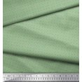 thumbnail image 2 of Soimoi Green polyester Crepe Fabric Artistic Geometric Print Fabric by Yard 52 Inch Wide, 2 of 3