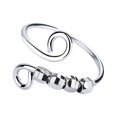 thumbnail image 3 of Anxiety Fidget Ring Women Spinning Rings With Beads Stress Relief Spinning Ring, 3 of 8