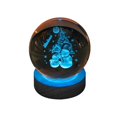 thumbnail image 1 of MesaSe 3d Glowing Crystal Ball Night Light Ornament Creative Coloful Night Scene Lamp With Base For Home Decor Gift, 1 of 9