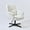 Beige Chenille Fabric, variant on Homy Casa Swivel Desk Chair, Adjustable Ergonomic Office Chair, Beige Chenille Fabric