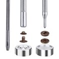 thumbnail image 3 of 100 Set Snap Fastener Kit Button Tool Press Studs With Fixing Tools For Clothing, 3 of 8