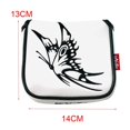 thumbnail image 1 of fastboy Universel Golf Maillet Putter Couvre-Chef Carré Magnétique Fermeture Garde Papillon Blanc, 1 of 9