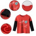 thumbnail image 2 of LYMAYTER T-Shirt Garçon 1-9 Ans Imprimé Dessin Animé Manches Longues Col Rond pour Enfants Printemps Automne, 2 of 8