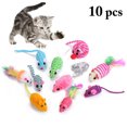 thumbnail image 2 of 10PCS Cat Toy Set Interactive Lovely Cat Mice Toy Cat Teaser Cat Bite Toy, 2 of 6