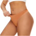 thumbnail image 1 of cfhntfmh Strings Sans Coutures pour Femmes Invisibles Respirantes Culottes String Dames Taille Basse sous-Vêtements, 1 of 7
