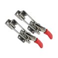 thumbnail image 2 of Miangastore 2 Pcs Solid Toggle Latch Clamp Metal Adjustable Door Cabinet Box Case Toggle Latch Heavy Duty Hand Tool, 2 of 8