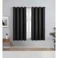thumbnail image 1 of Eclipse Heath 63" Grommet Blackout Window Curtains Panel, 1 of 3
