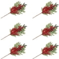 thumbnail image 3 of Pics De Pin Et De Baies - Lot De 6, 3 of 4