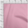 thumbnail image 1 of oneOone Polyester Lycra Fabric Gingham Check Print Sewing Fabric BTY 56 Inch Wide, 1 of 4